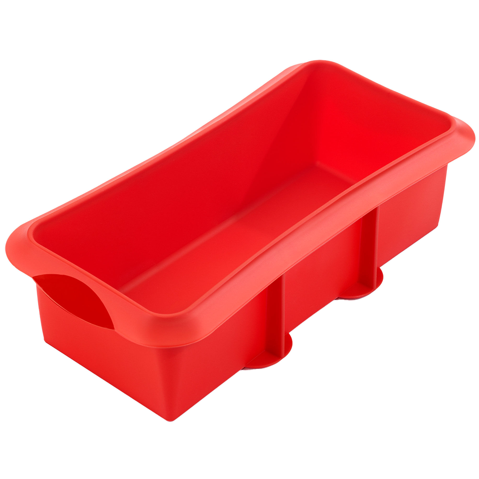 Lékué Bakform i silikon 28 cm, röd