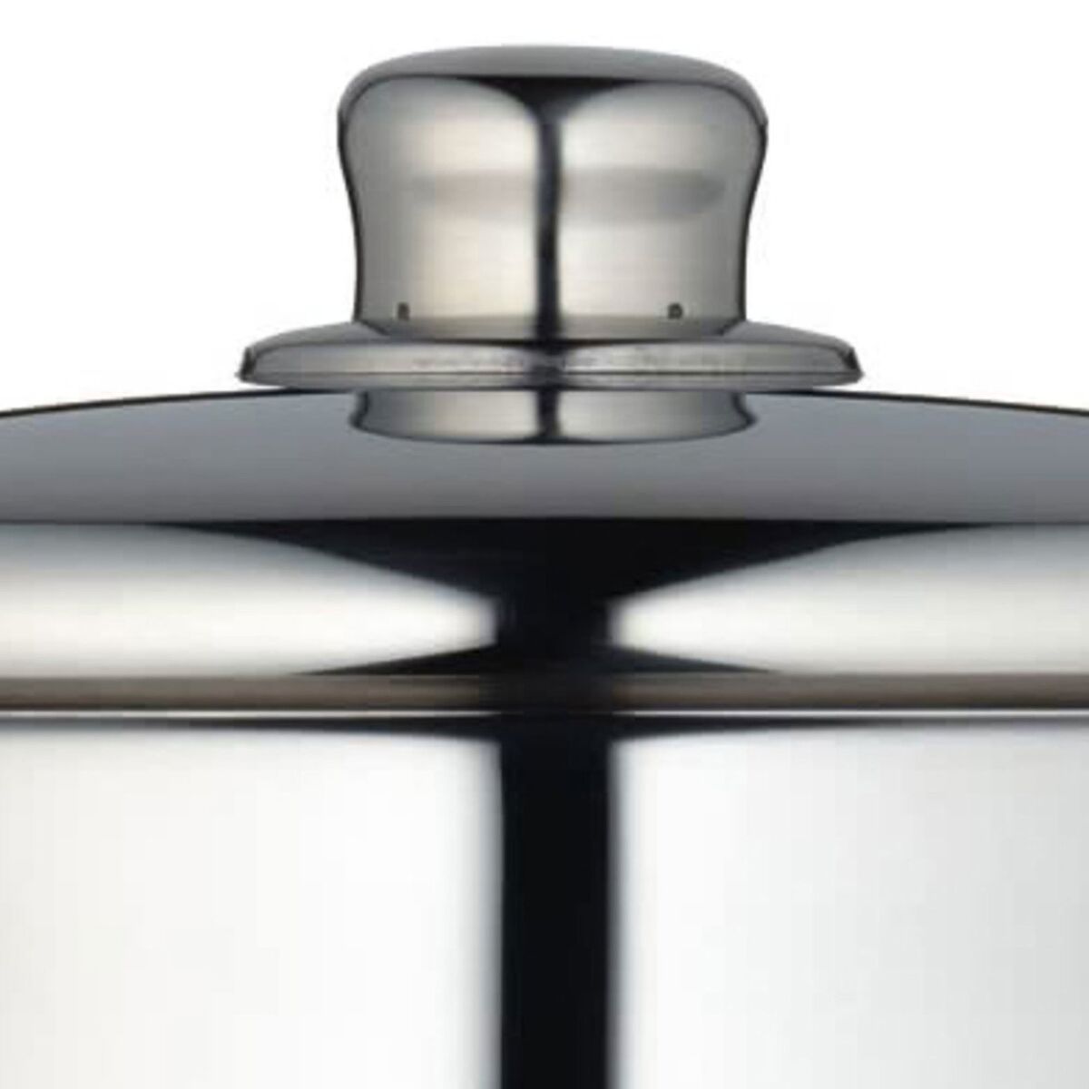 Gryde med låg 5,5 liter, rustfrit stål