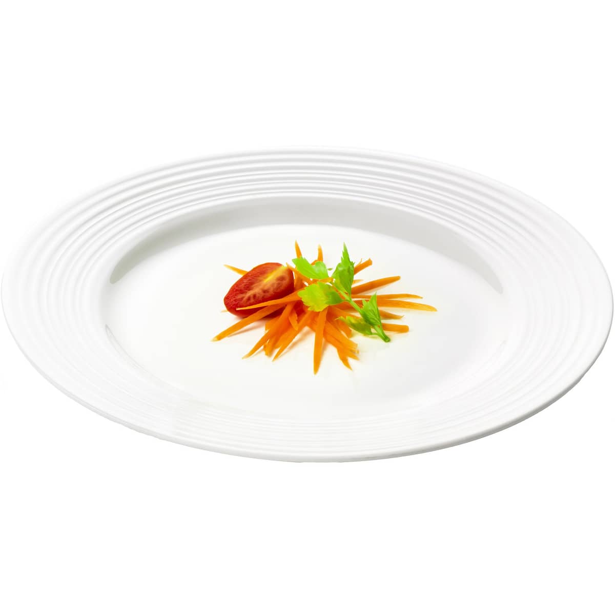 Passion Tallrik 23 cm Cremevit 4 st
