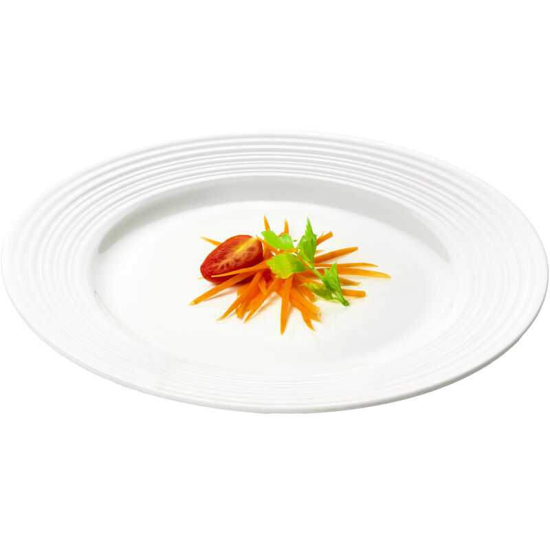 Passion-lautanen 23 cm, 4 kpl, kermanvalkoinen