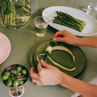 Confetti middagstallerken 27,5 cm, olive