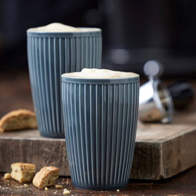 Plissé termokrus 25 cl, 2 stk, midnight blue