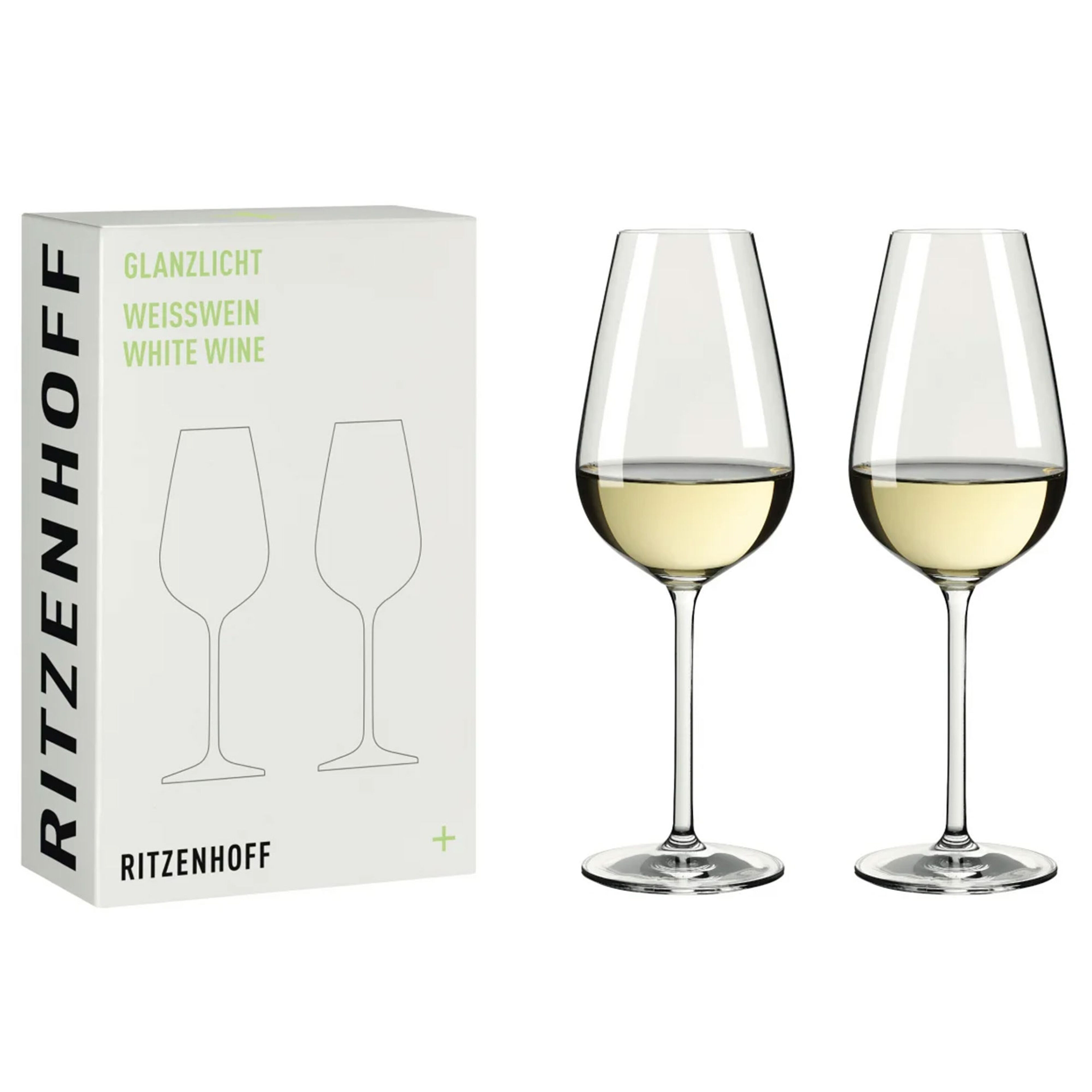 Glanzlicht vitvinsglas, 2-pack