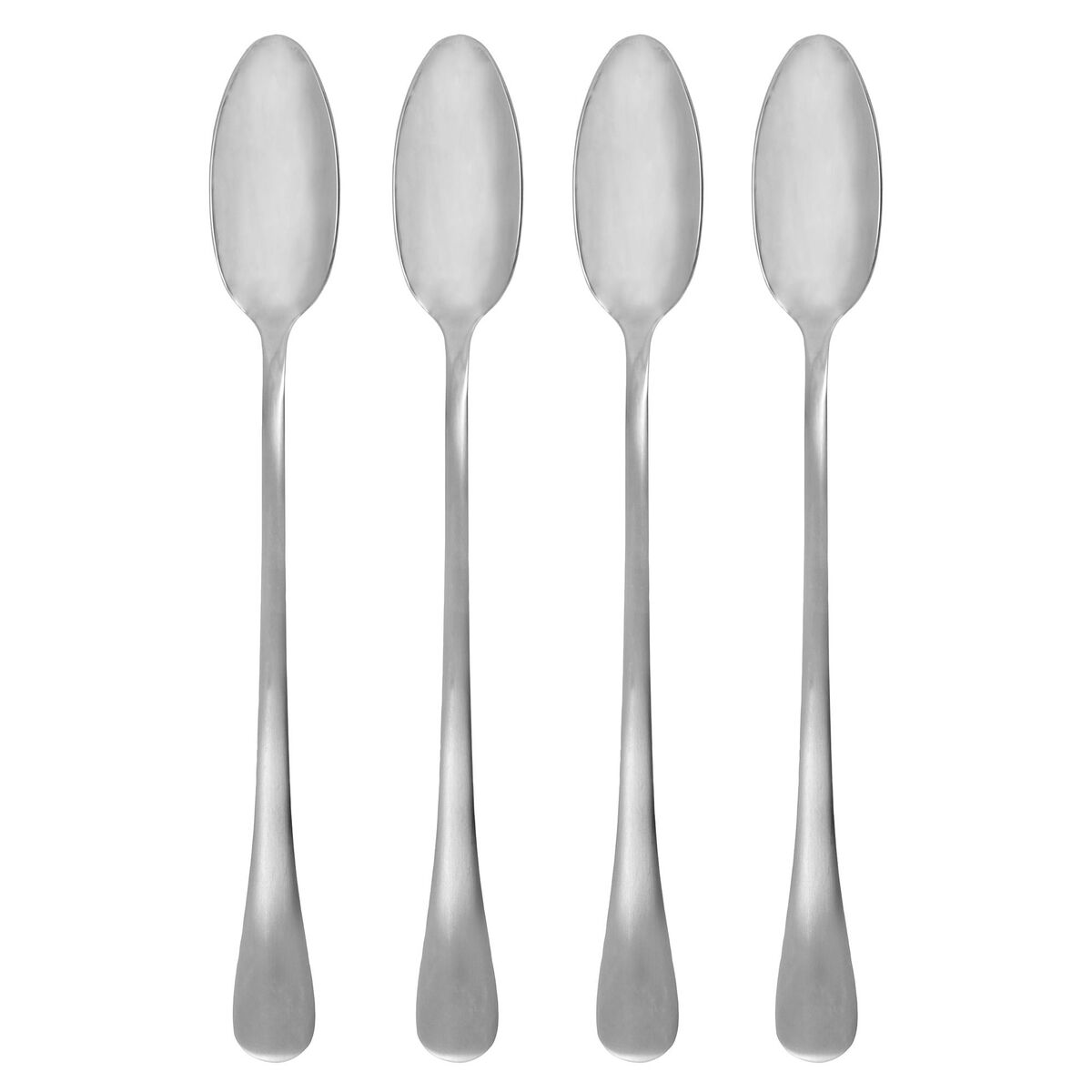 Brush lattesked 4-pack, rostfritt stål