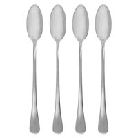 Brush lattesked 4-pack, rostfritt stål