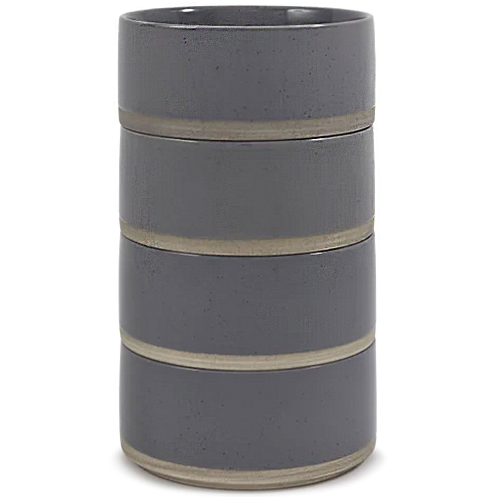 Our place Side Bowl skål 4-pack, charcoal