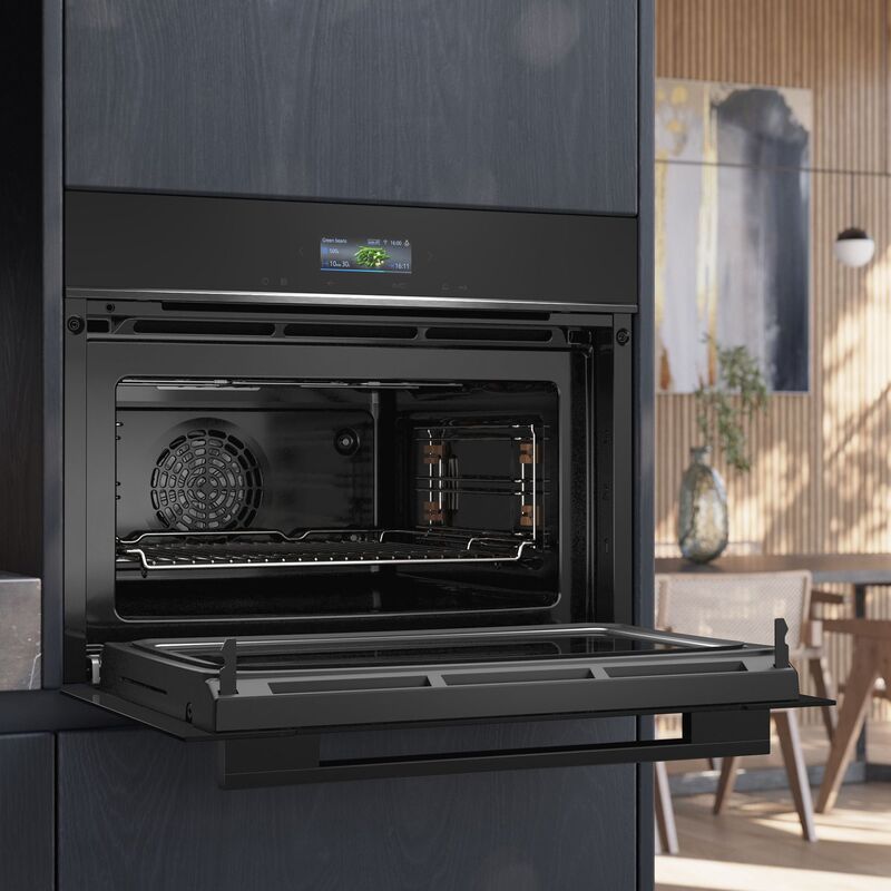 CM724G1B1 iQ700 kompaktugn/mikro, svart