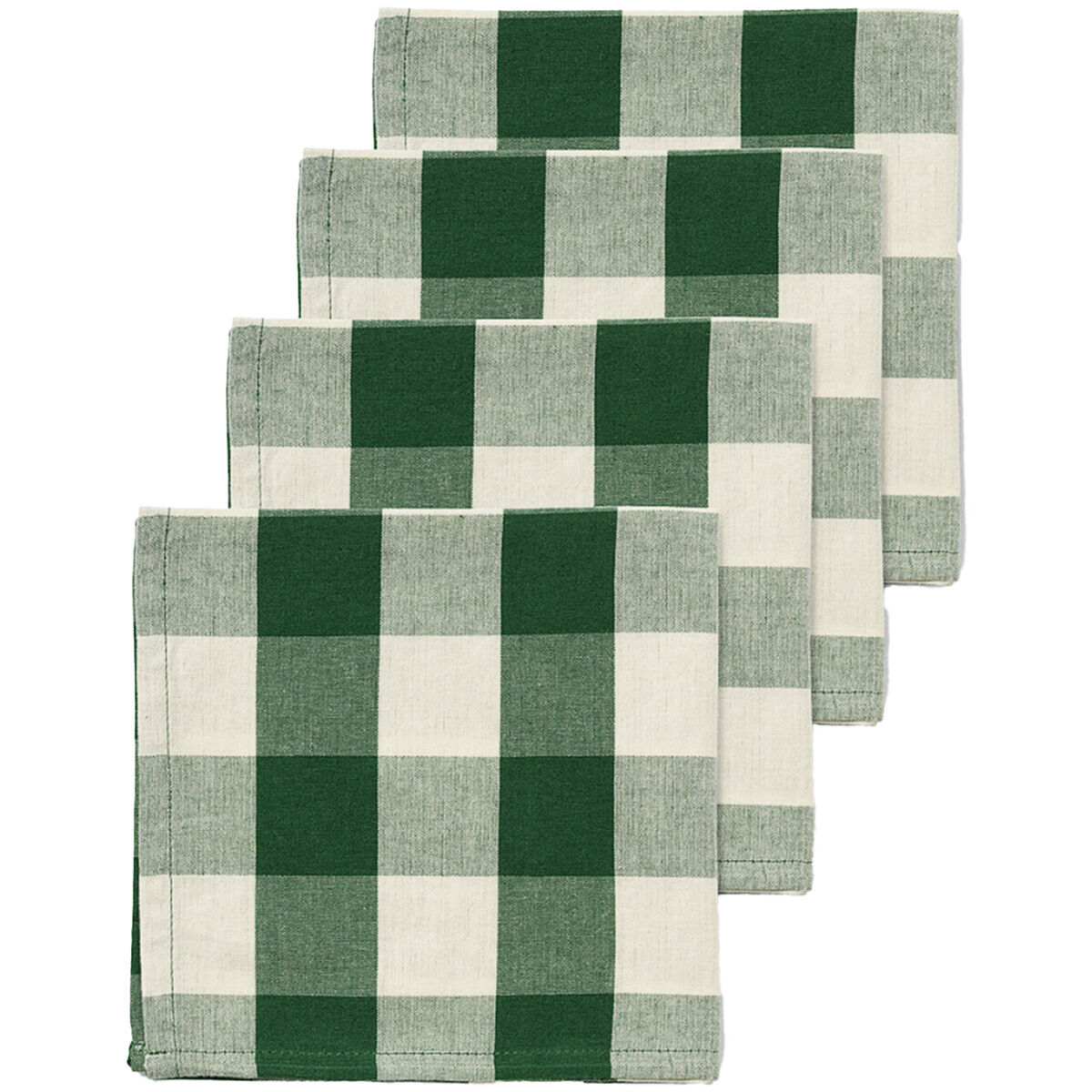 Elsa lautasliinat 4 kpl 40×40 cm, vihreä/beige