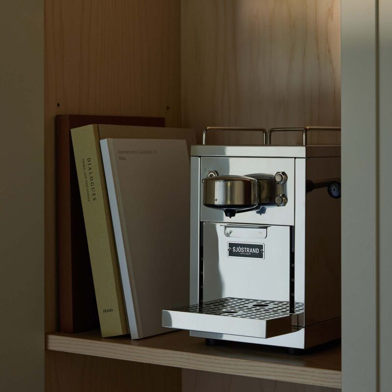 Espressomaskin + melkeskummer