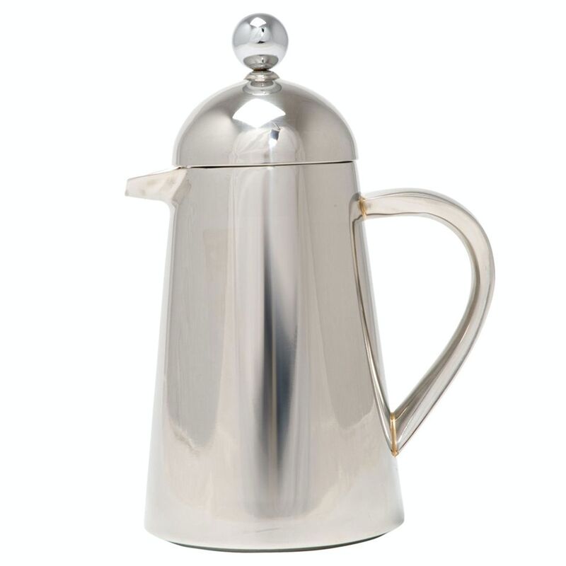 Presskanne til kaffe 3 kopper, rustfritt stål