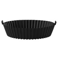 Silikoneform til airfryer 21,5x17,5 cm, sort