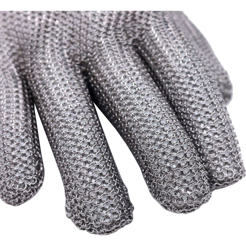 Skærehandske, rustfrit stål, small