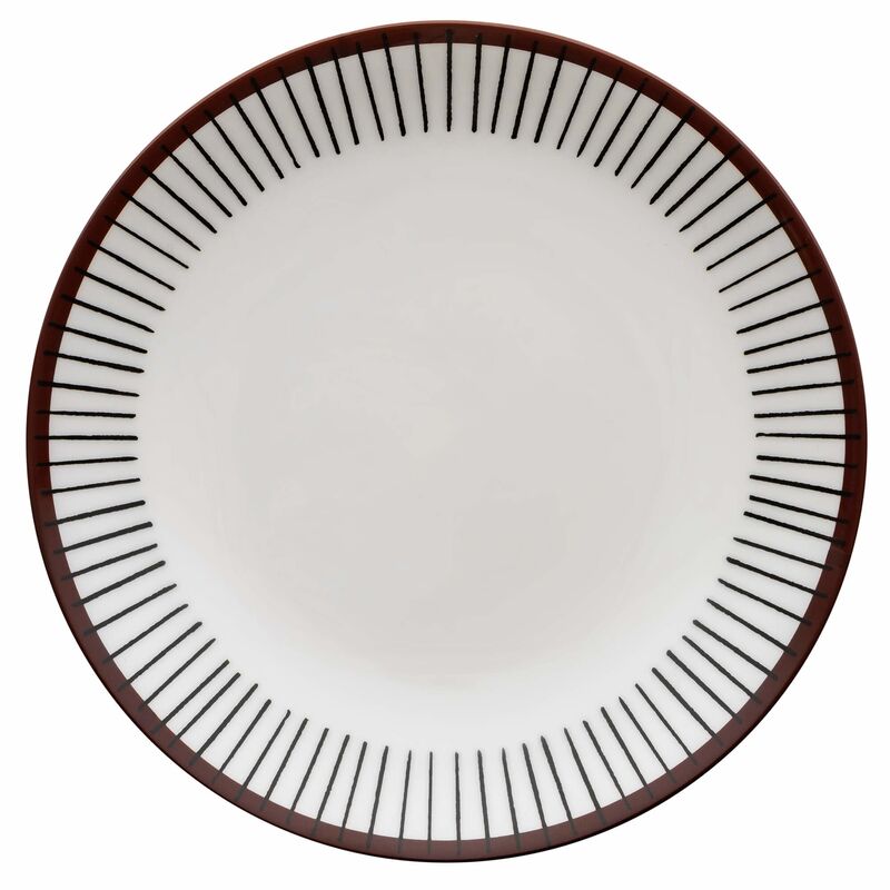 Ribb lautanen, 22 cm