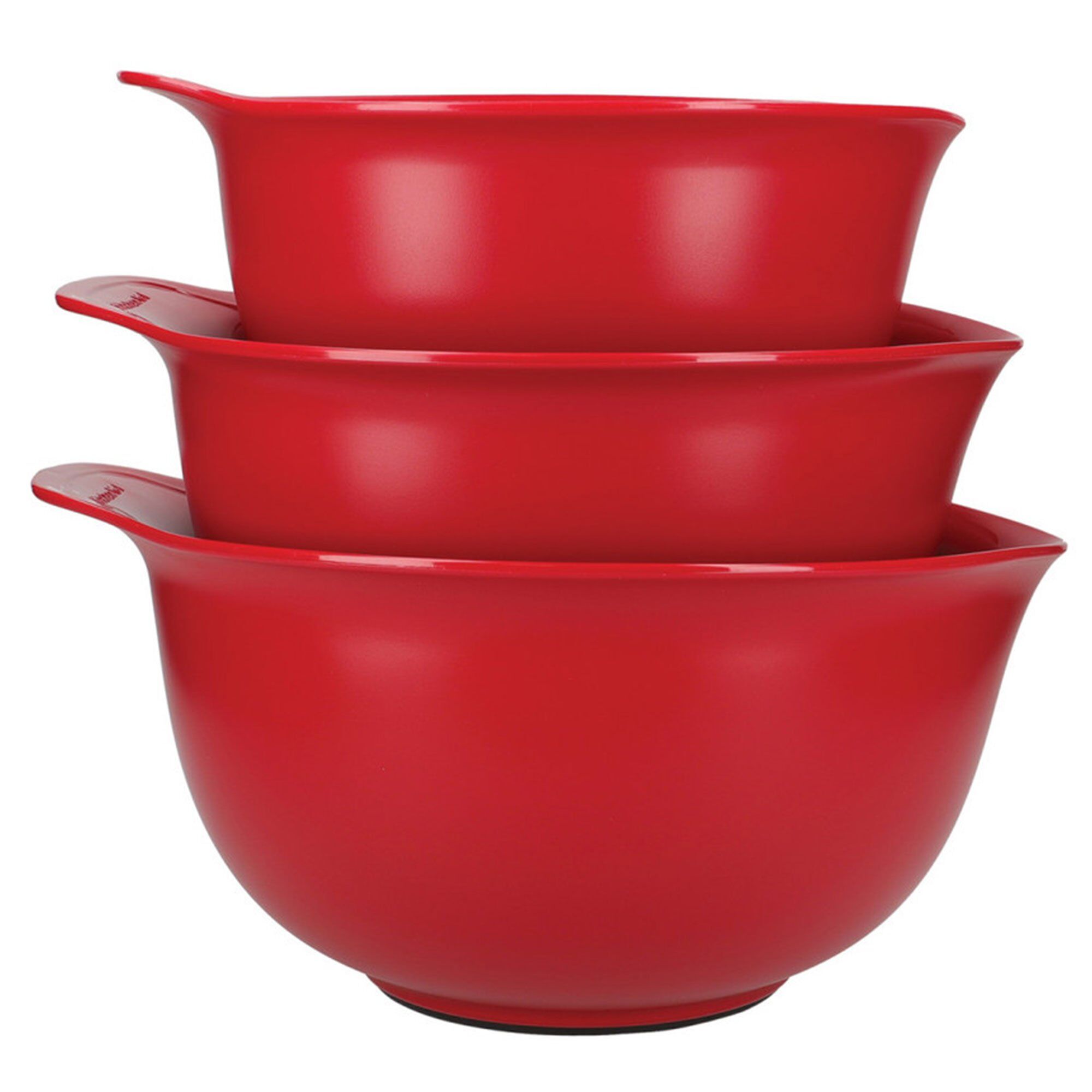 KitchenAid Blandeskåler Empire Red 3St