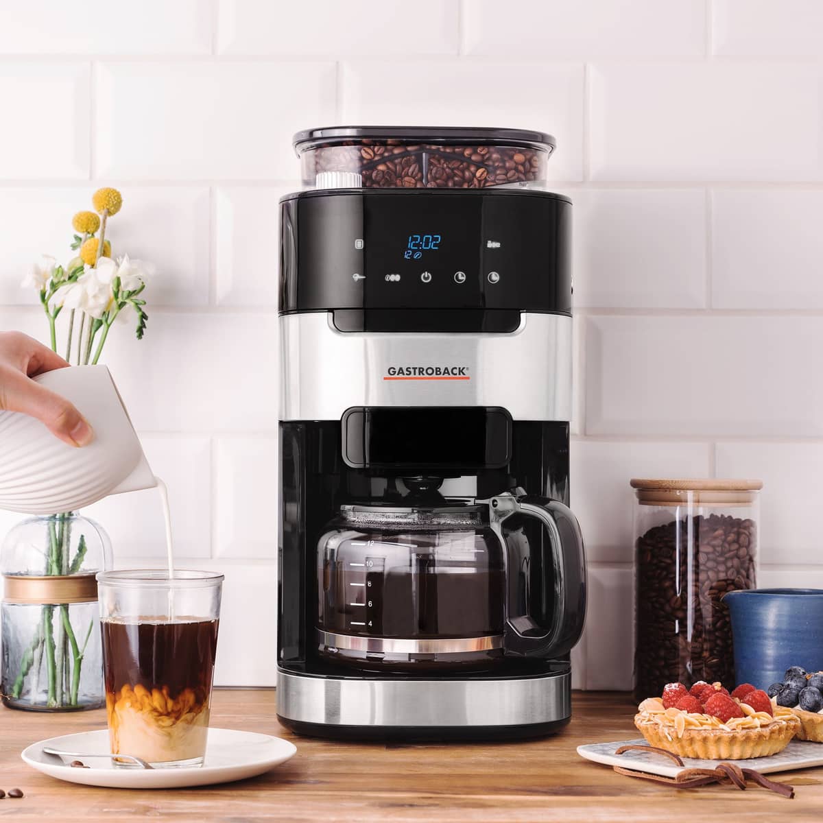 Grind & Brew Pro kaffemaskine med integreret kværn