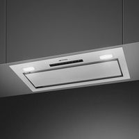 KSG6P4X integrerad fläkt 60 cm, rostfritt stål