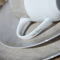 Linen assiett 21 cm