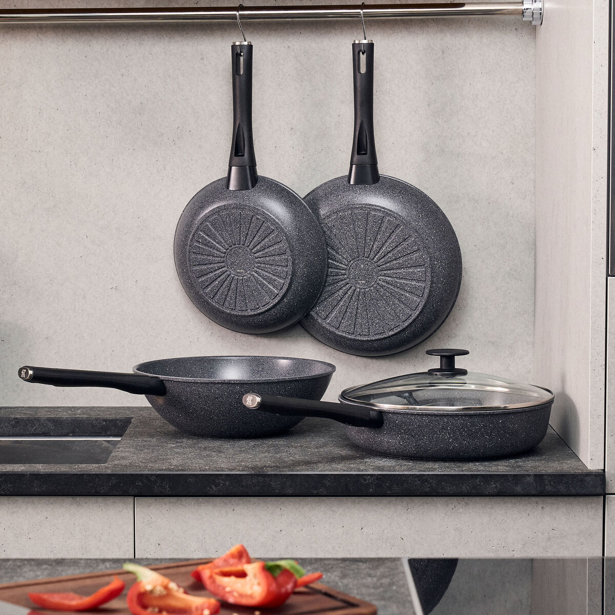 Terreno Plus stekepanne 20 cm, aluminium