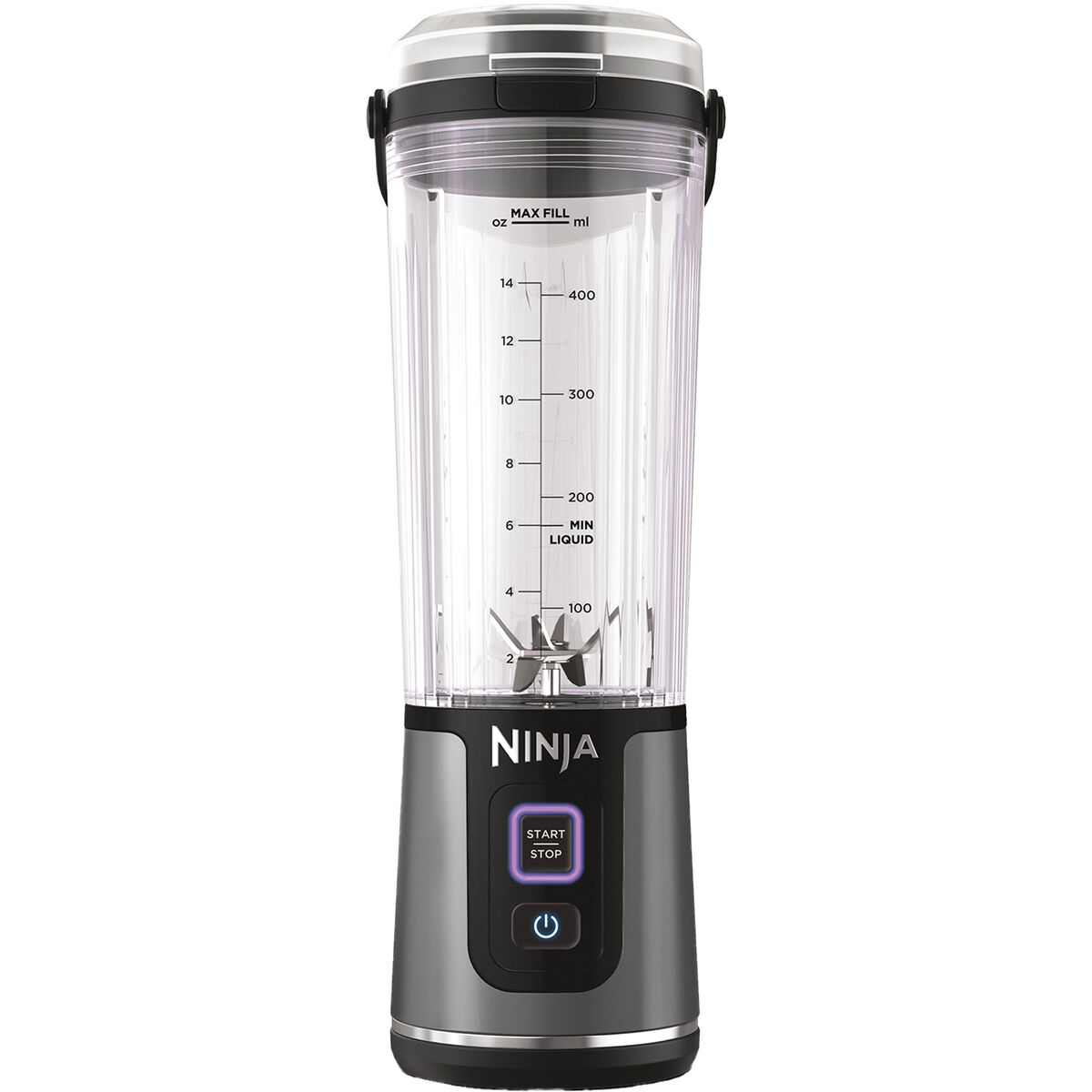 Ninja Blast Trådløs bærbar blender, sort
