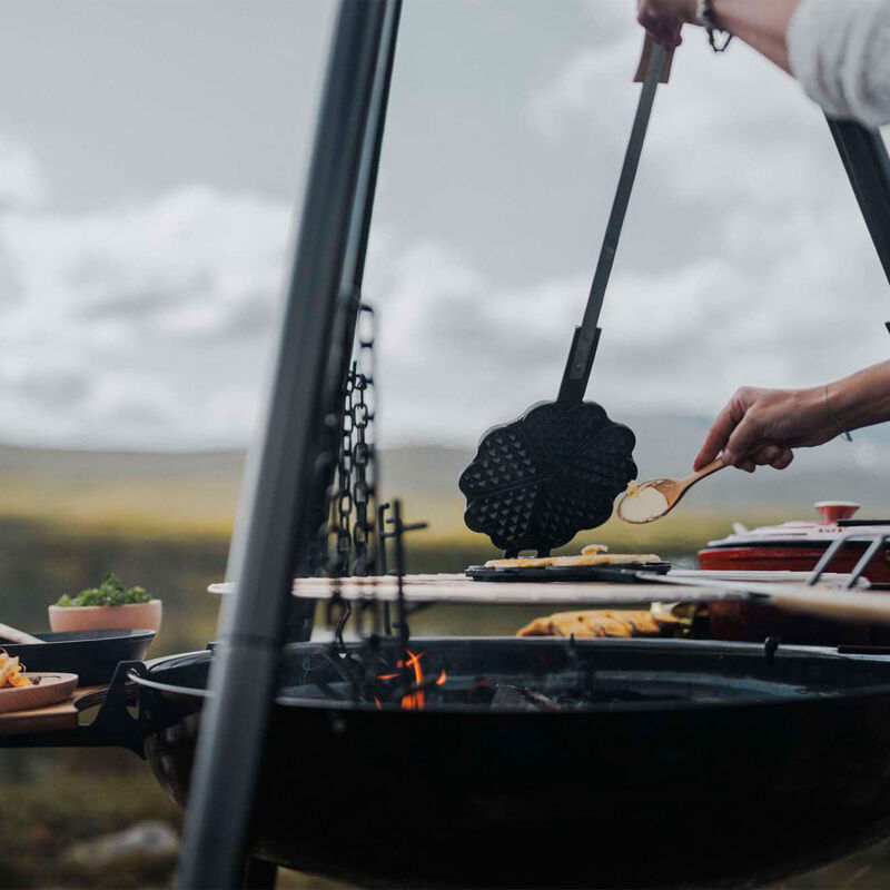 Våffeljärn gjutjärn