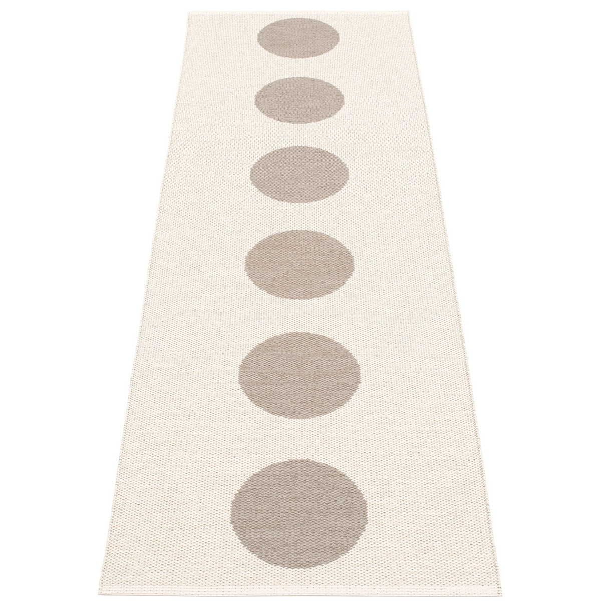 Gulvteppe Vera, 70 x 225 cm, mud/vanilla