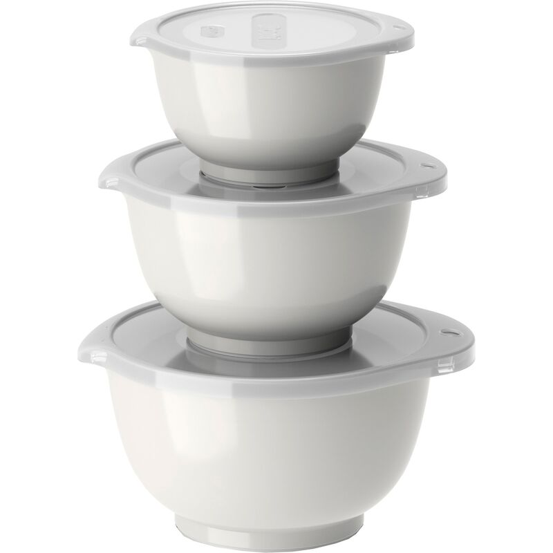 NEW Margrethe miniskålset 0,25 + 0,5 + 0,75 liter, vit