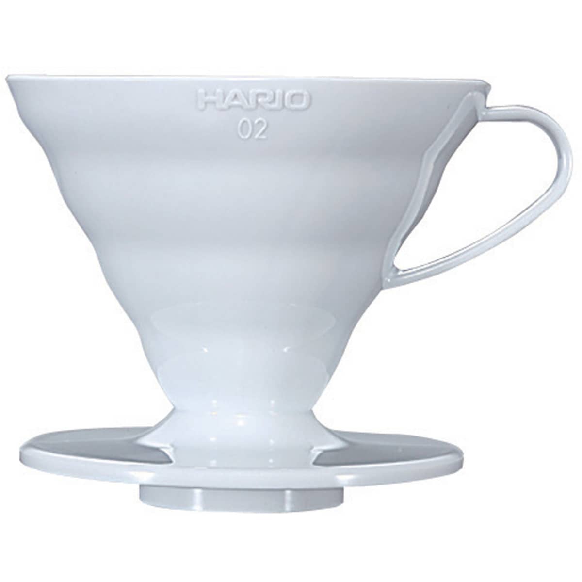 2 Cup Dripper V60 Valkoista keramiikkaa
