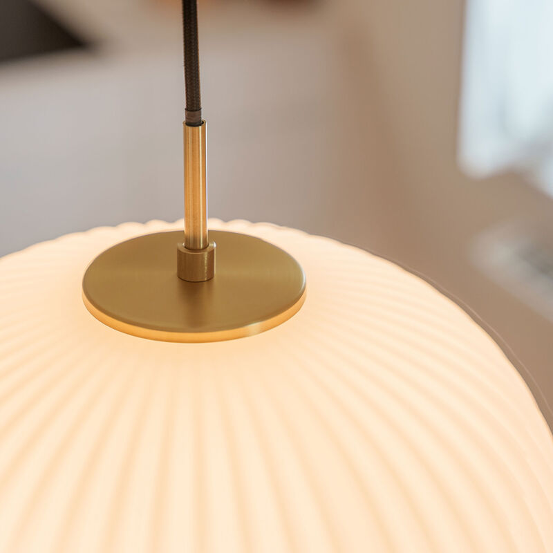 Vibra taklampe 35 cm, opal