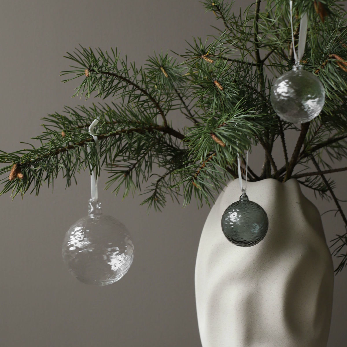Gry Marble julekule, 8 cm