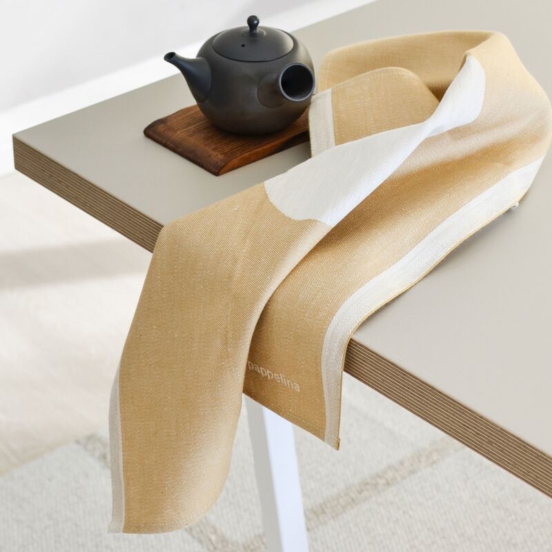 Kjøkkenhåndkle Vera, 46 x 66 cm., ochre