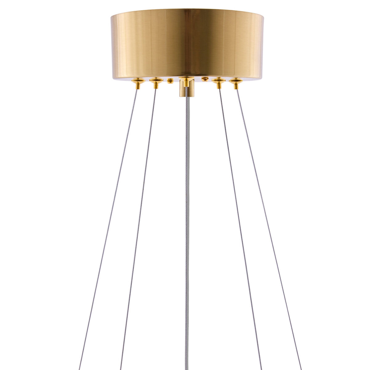 Globen Lighting Hook pendellampe 60 cm, klar/messing