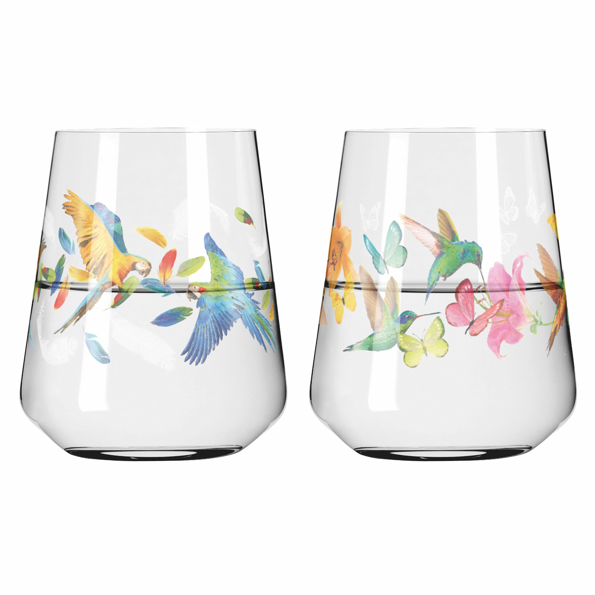 Ritzenhoff Sommerrausch No 3 & 4 vannglass, 2-pakning