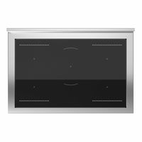 HER95I2ENEC Heritage induksjonskomfyr med dobbeltovn 90 cm 5 soner, mattsvart