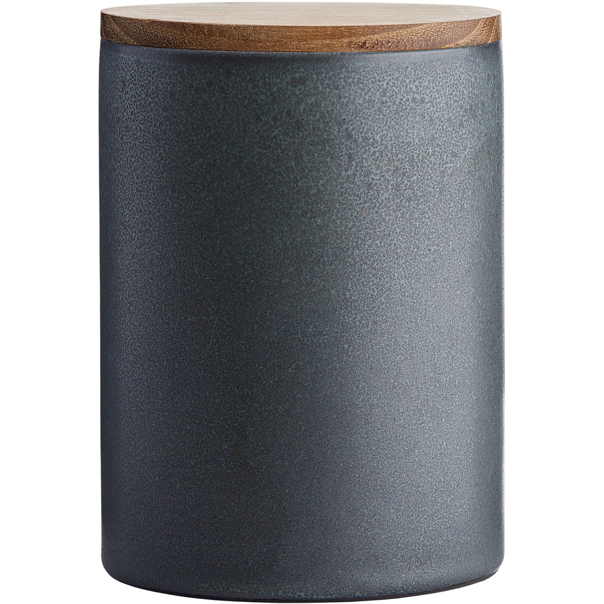 Aida - RAW Northern Green redskapskrukke med lokk 15x10 cm teak
