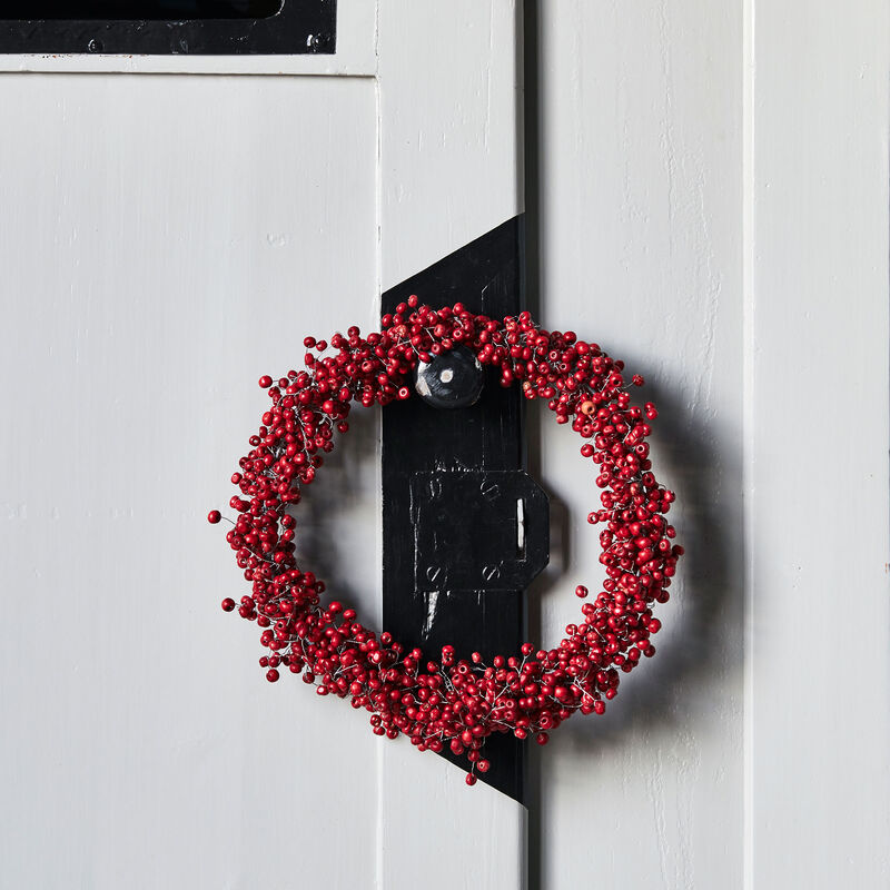 Joulukranssi 23 cm, punainen