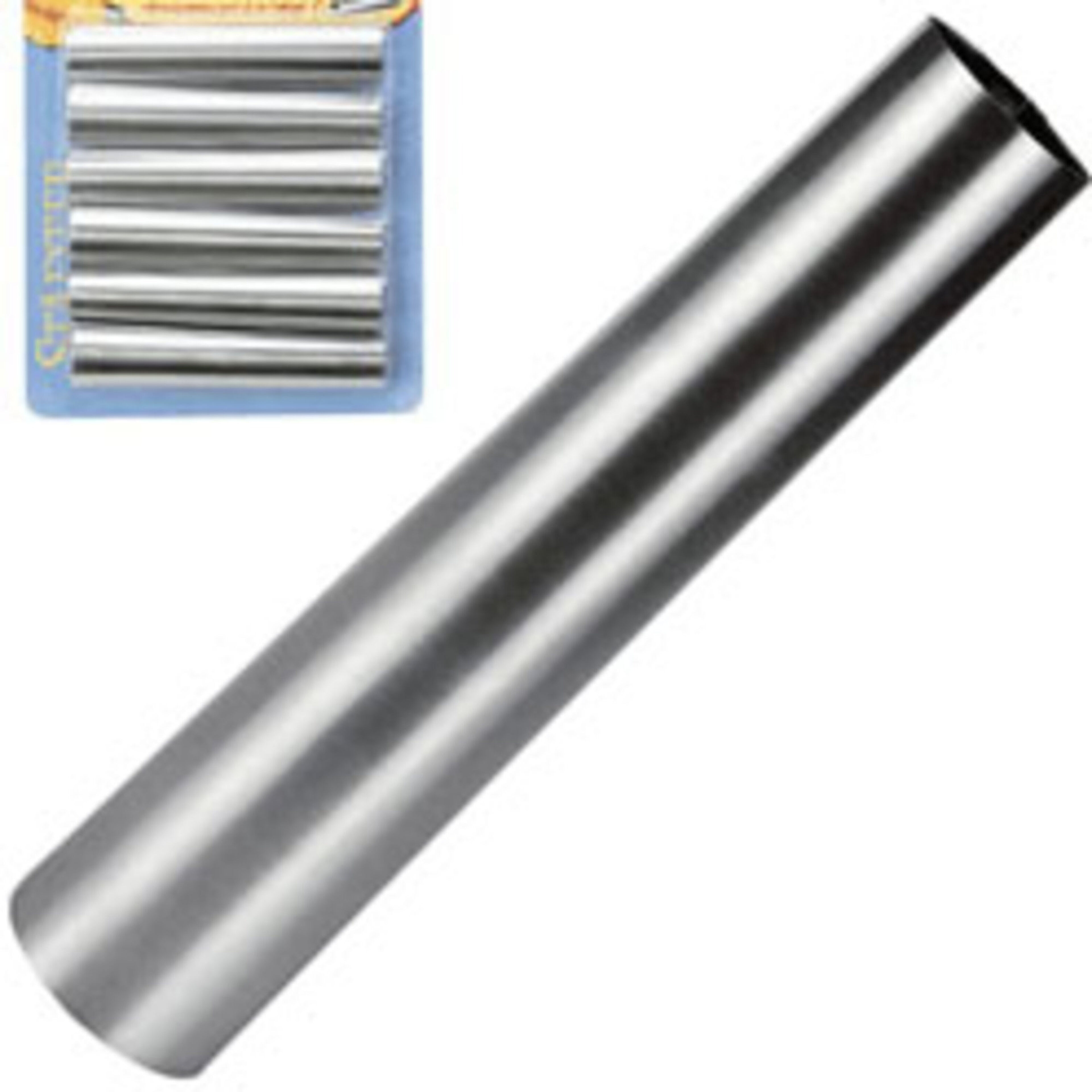 Flarnrullar Koniska Rostfritt Stål 6-Pack