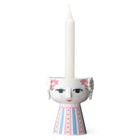 Eva ljusstake 9,5 cm, pink