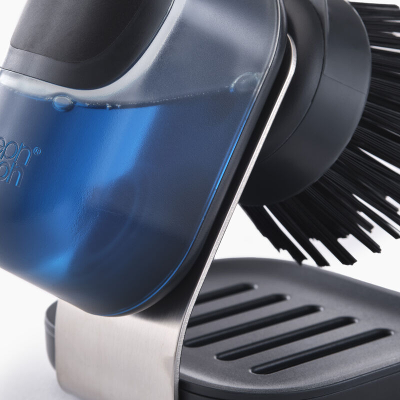 Joseph Joseph SinkTech Liten oppvaskbørste med såpedispenser og stativ