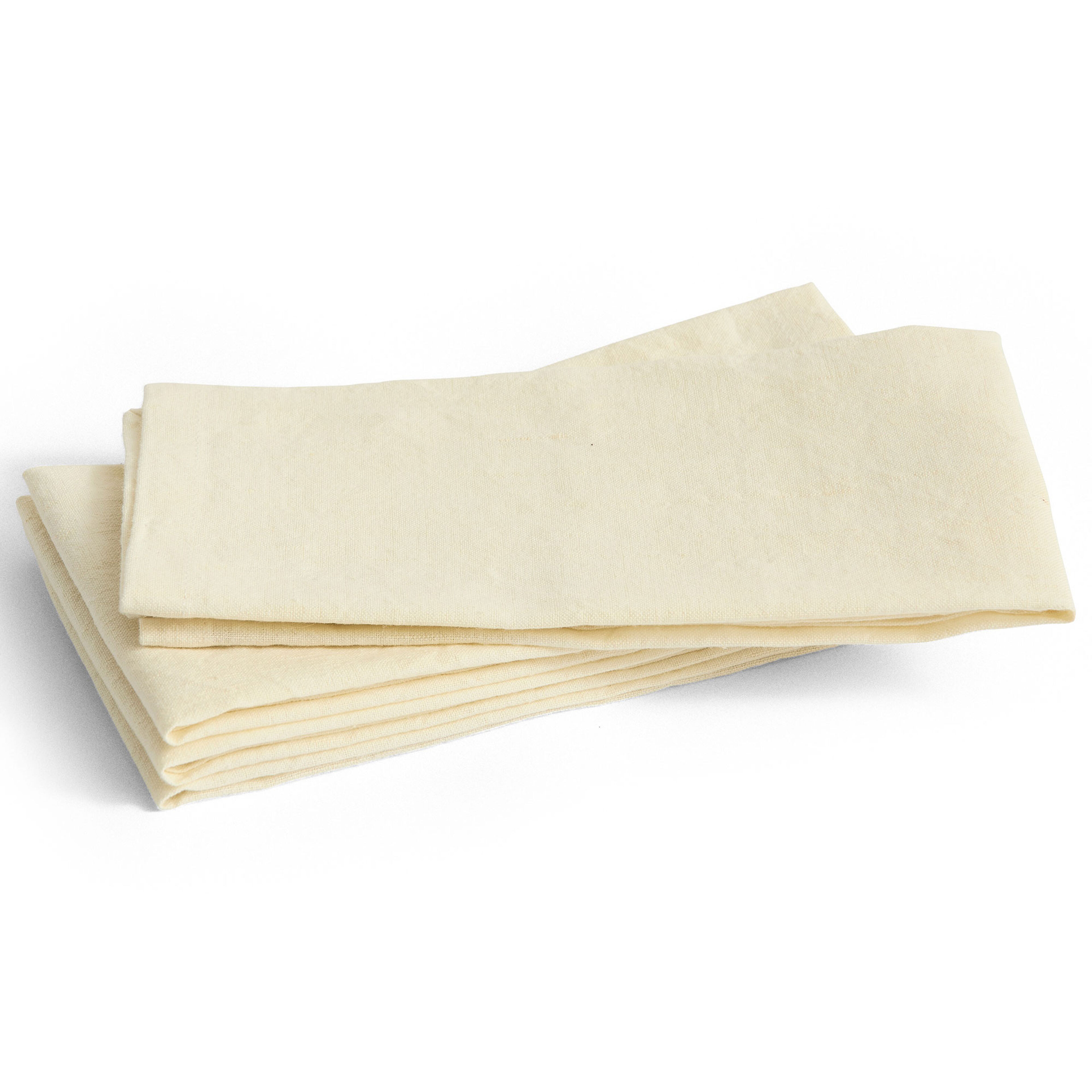 Tavolo serviet/dækkeserviet 4-pak, soft yellow