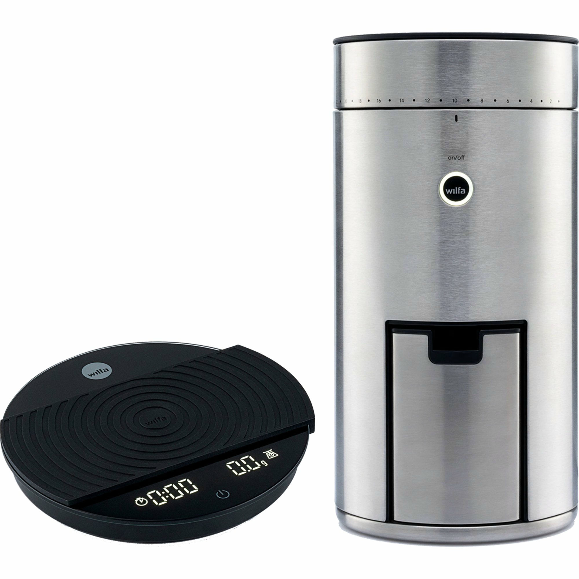 Kaffekvern WSFB-100S med vekt KS1B-T2