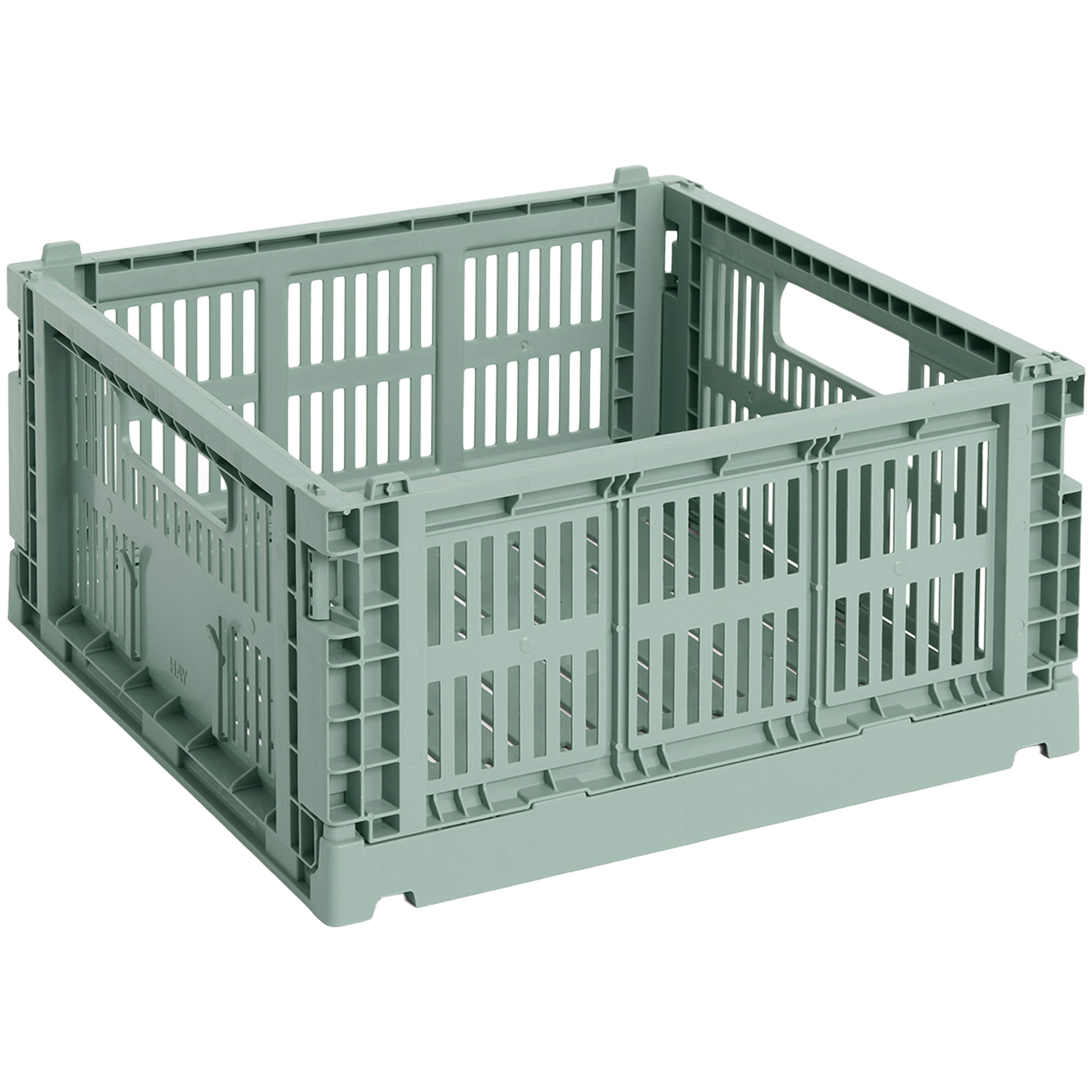 HAY Colour Crate låda medium square, sage green
