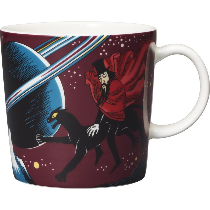 Muumimuki, taikuri, liila