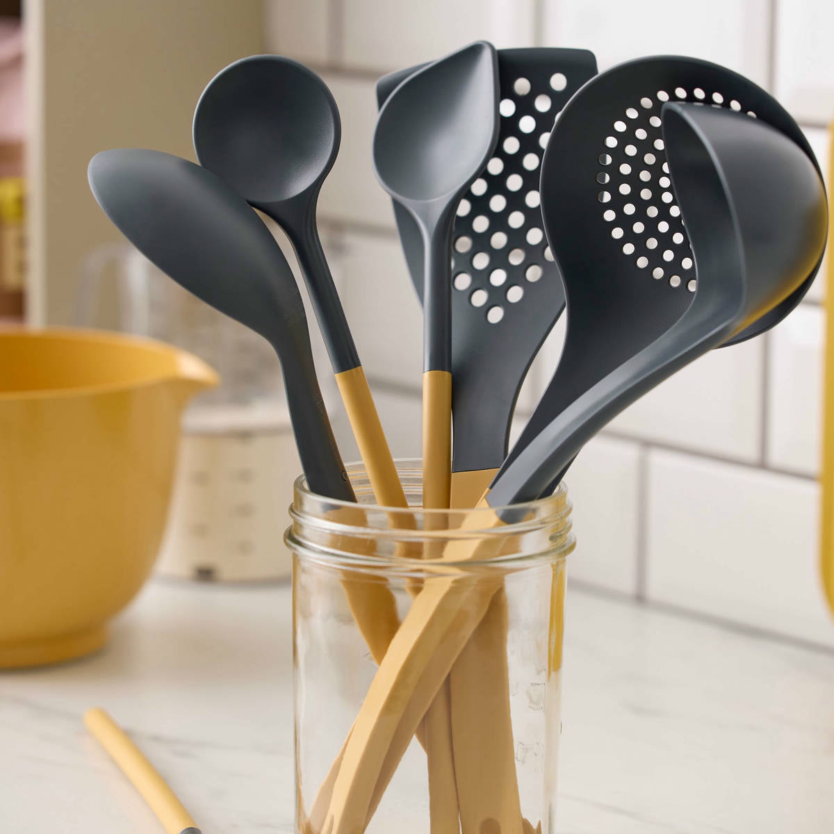 Optima Røreske m/hul 31 cm, curry