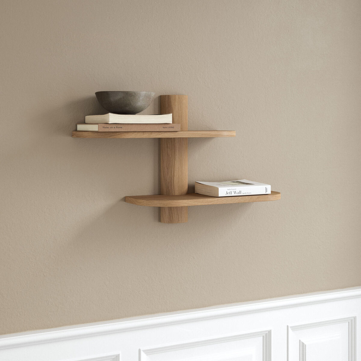 Hylle 50 × 18 × 40 cm, eik