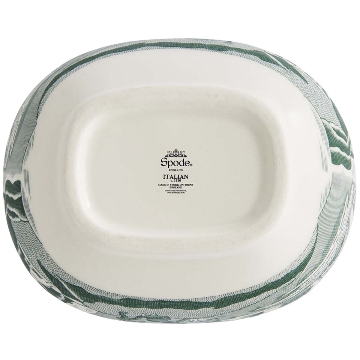 Heritage Green Italian sokerikko kannella 25 cl, vihreä/valkoinen