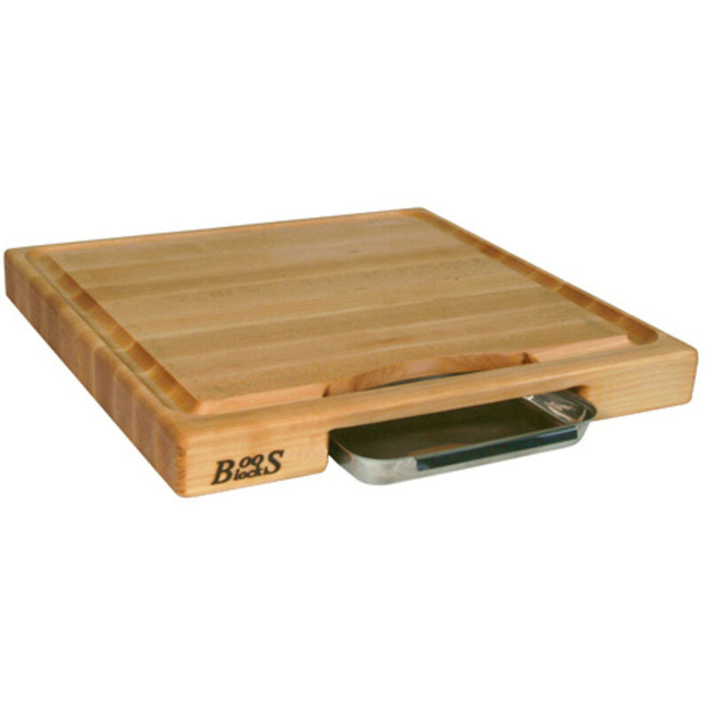 Skjærebrett med renne 46 cm x 46 cm x 6 cm