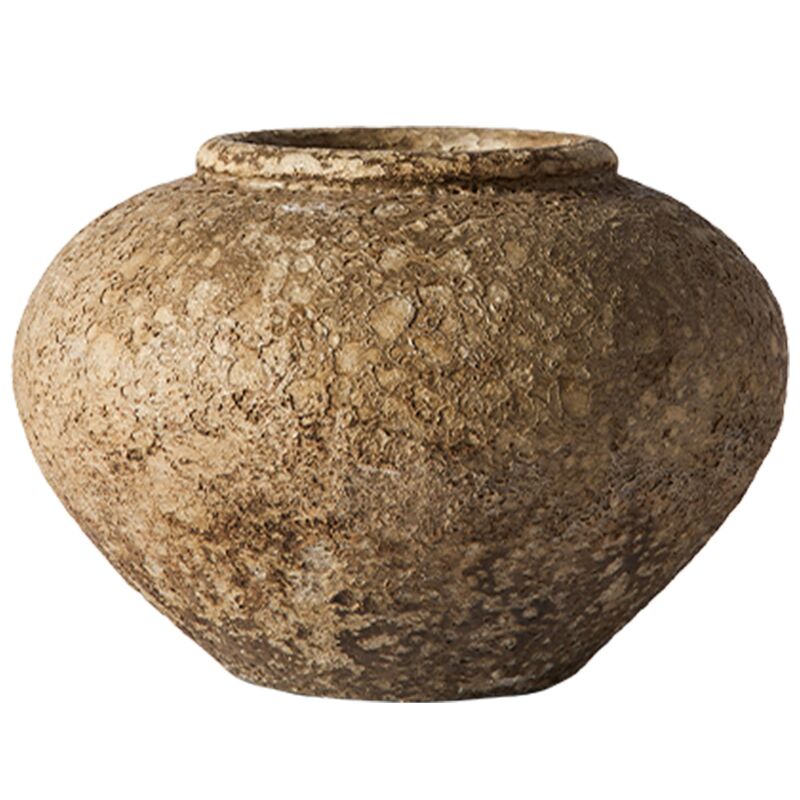 Luna vas 18 cm, beige