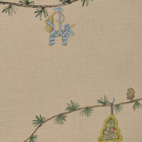 Kähler Hammershøi Christmas Juledug 150x270 cm, sand