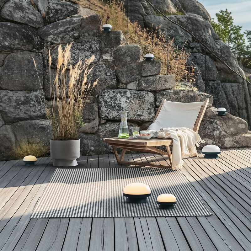 Soft Spot Solar Dots lampe 21 cm, grønn