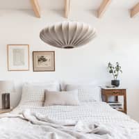 Ellipse taklampa, 65 cm, sand